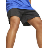 Short Puma Run Favorite Velocity Hombre Running Negro