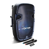 Bocina Karaoke Vorago Ksp-500 Negro Bluetooth Recargable /vc