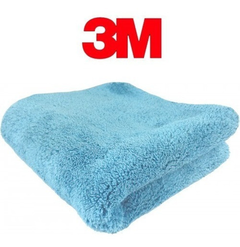 Kit Com 6 Flanela De Microfibra Azul 40x60cm - 3m