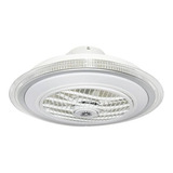 Ventilador De Techo Megaluz Luz Blanca 40w 12 De Diámetro