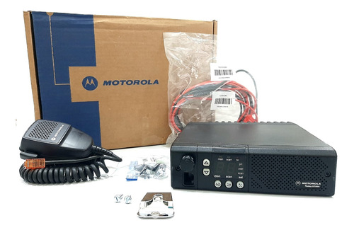 Radio Motorola Gm300 Vhf 16cn + Ptt Cabo Presilha Borboleta