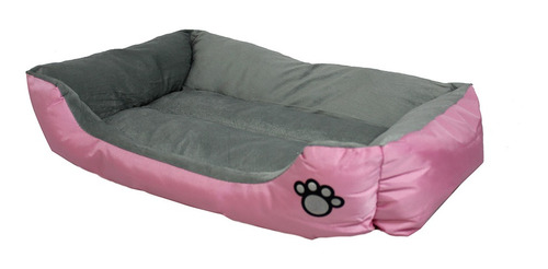 Cama Mascota Patita Chiporro Varios Colores 50 Cm Rosado