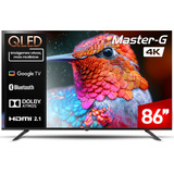 Smart Tv Qled 86  Google Tv 4k Bluetooth