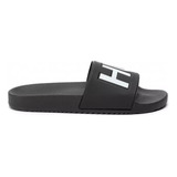 Chancla Hugo Boss Timeout Slid Lgpr Negro - Original