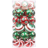 Adornos Navideños De Bolas Decorativas Colgantes Para Árbol