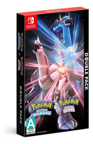 Videojuego Pokémon Brilliant Diamond + Shining Pearl Físico