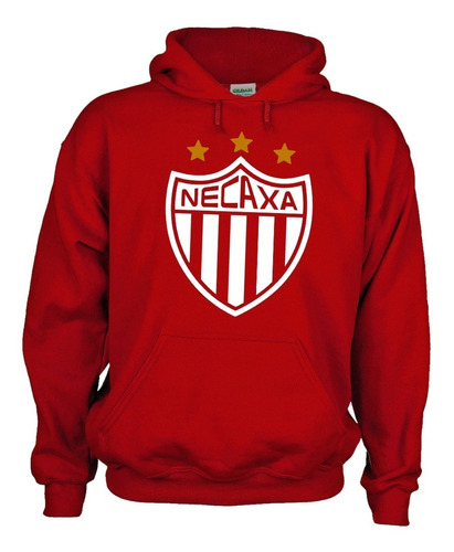 Sudadera Capucha Fútbol Rayos Del Necaxa (no Oficial) Logo