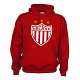 Sudadera Capucha Fútbol Rayos Del Necaxa (no Oficial) Logo