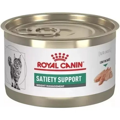 24 Latas Royal Canin Vet Satiety Support Felino 145 Gr | Envío gratis