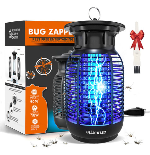 Lámpara Mata Mosquitos Killer Eléctrico Interior Y Exterior