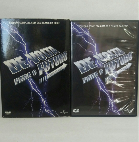 Dvd - Trilogia - De Volta Para O Futuro