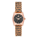 Reloj Mujer Skechers Shoup Analogo Color De La Correa Animal Print