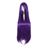 Peluca For Mujer Dama Moradas De 39'' Cabello Largo