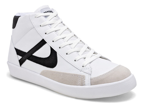 Tenis Casual De Mujer Panam Blanco 109-206