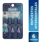 Cepillo Interdental Oral-b Repuestos Cónicos 6 U