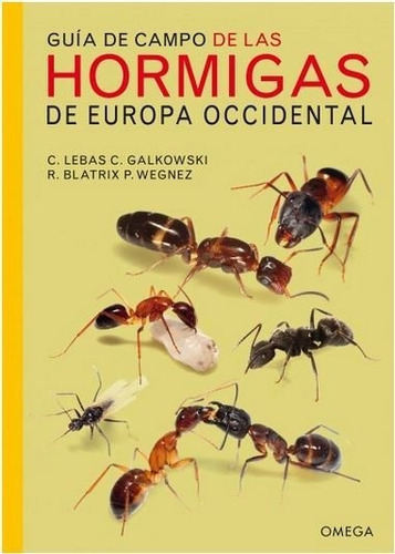 Guãâa De Campo De Las Hormigas De Europa Occidental, De Lebas, Claude. Editorial Ediciones Omega, S.a., Tapa Blanda En Español