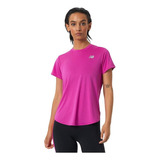 Camiseta New Balance Accelerate Para Mujer-fucsia