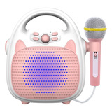 Microfono Para Niños Karaoke Infantil Juguetes Bluetooth