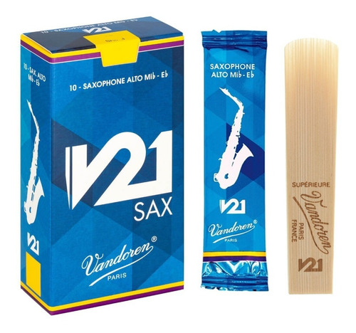 Palheta Vandoren V21 - Unidade - Sax Alto 3,0