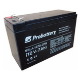 Bateria 12v 7ah Seguridad Alarmas Luz Emergencia 12x7