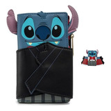 Cartera Monedero Loungefly Disney Original Stitch Vampiro