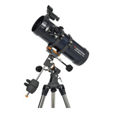 Telescopio Celestron Astromaster 114eq Color Gris