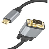 Cable Usb C A Vga De Duttek De 6 Pies, Cabina De Adaptador U