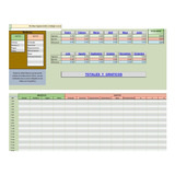 Contabilidad, Planilla Excel Control Ingresos Egresos Ahorro