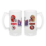 Tarro Cervecero - Super Bowl Lviii 2024 - 49ers Vs Chiefs