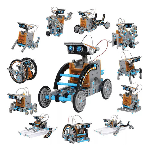 Kit De Robot Solar 13 En 1, Juguetes Y Regalos Para Niños