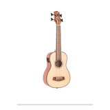 Ukubass Bamboo Electroacustico Natural Con Funda