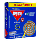 Baygon Espiral Repelente 10 Unidades