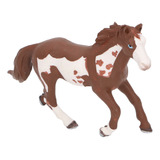 Figura De Caballo En Miniatura De Juguete Pintada A Mano, Si