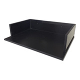 Suporte Microondas Nicho Prateleira Mdf Preto