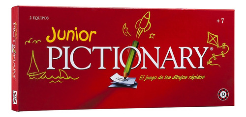 Juego Pictionary Junior Ruibal Mattel Oferta!