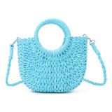 ¡kuang! Bolso De Playa De Paja Para Mujer, Bolso Hobo Con As