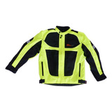 Chaqueta Con Protección Interna Reflectante Para Motorizados