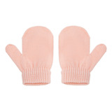 Juego De Guantes Para Niños, Gorro Con Pompones, Orejeras, 1