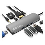 Adaptador Usb C A Hdmi  Ethernet Rj45 Macbook Usb Tipo C