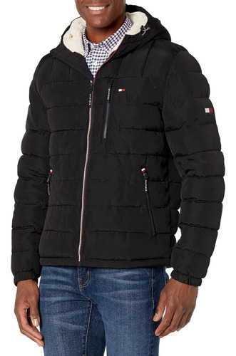 Chamarra Tommy Impermeable Sport Puffer Caballero Cth03