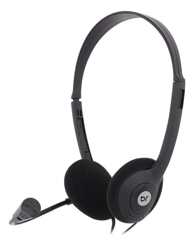 Headset Bright 0010 Office, 100mw, P2, 32ohm, Com Microfone