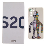 Silicone Case Manguera Protectora Logo Futurama Bender S20fe