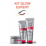 Shampoo + Cond + Másc. Siage Glow Expert 250ml