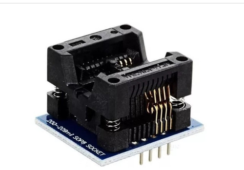 1 Adaptador P/ Gravadora Bios Eprom Soic8 Sop8 / 200mils