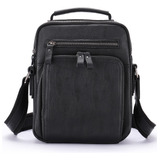 Bandolera Hombro Bolso Cuero Piel Auténtica iPad Tablet 9''