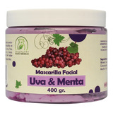 Mascarilla Facial De Uva & Menta Antioxidante Y Despigmentante Productos Mart México (400 Gr)