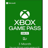 Xbox Game Pass Tryal Pc 3 Meses-colombia