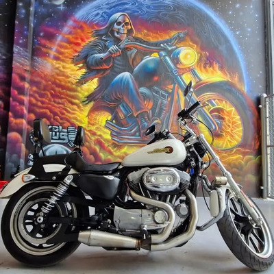 Harley Davidson Sportster 883 Super Low 19 Titulo Limpio !!!