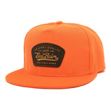 Gorra Snapback Gabardina Naranja Flat Lisa Eva Rain