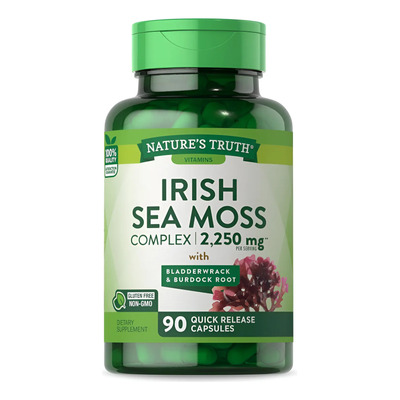Natures Truth Complejo Musgo Marino Irlandes  90 Cap 2250mg | Envío gratis